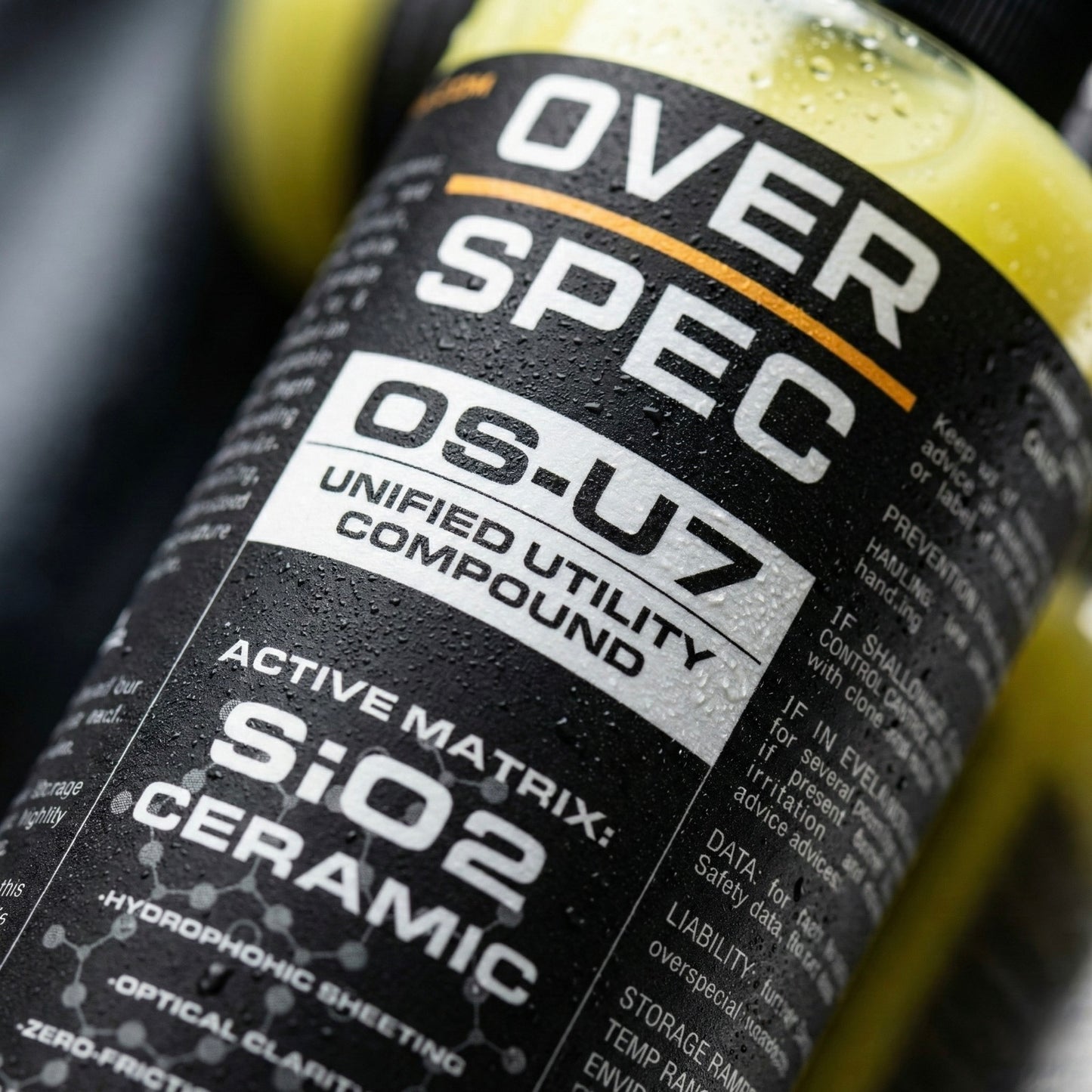 OS-U7 Over-Spec Labs | Lavado en Seco & Quick Detailer SiO2 (High-Performance)
